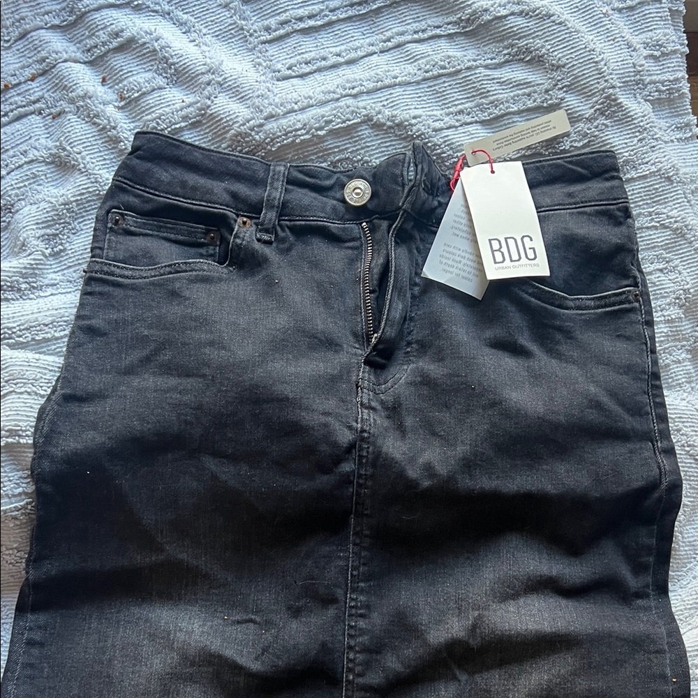 BDG Dark Wash skirt